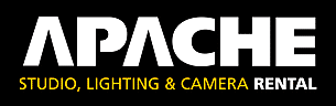 Apache Studio lighting camera hire Kent
